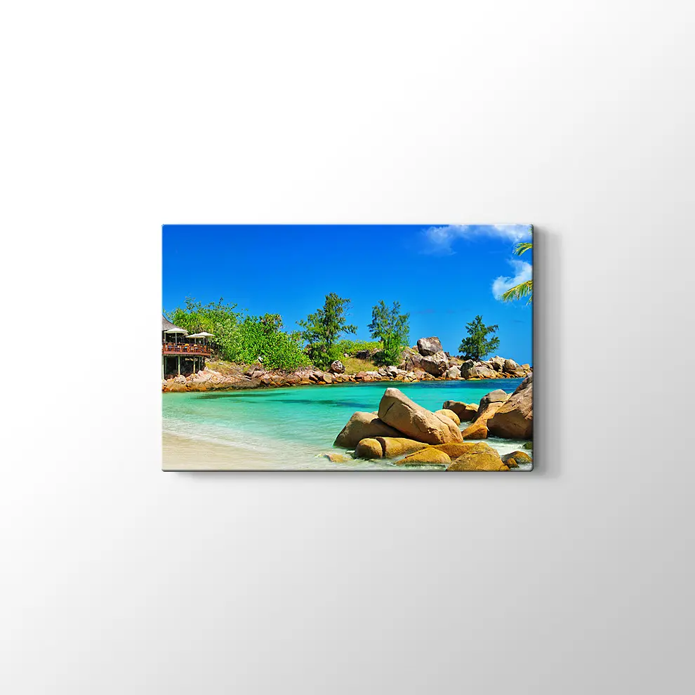 Seyşeller Adaları Kanvas Tablo