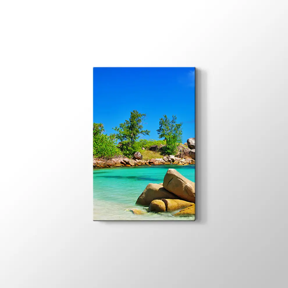Seyşeller Adaları Kanvas Tablo