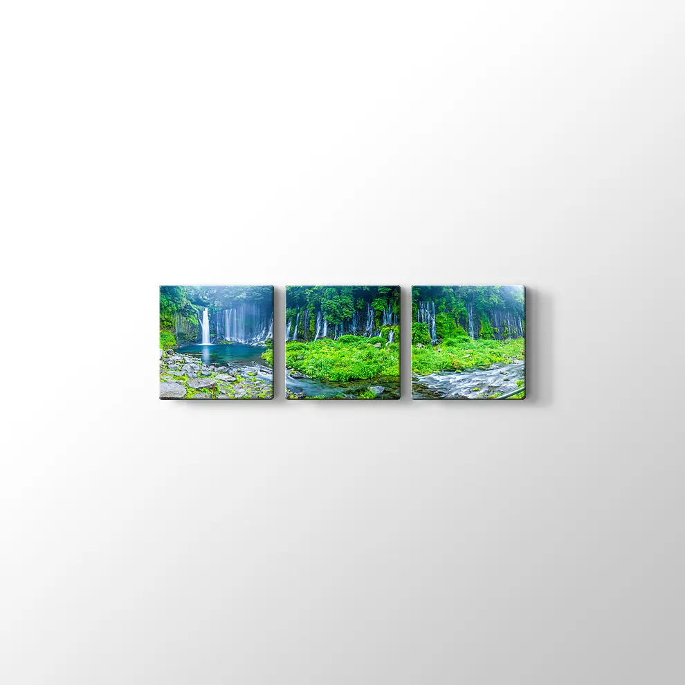 Japonya Şelalesi Kanvas Tablo