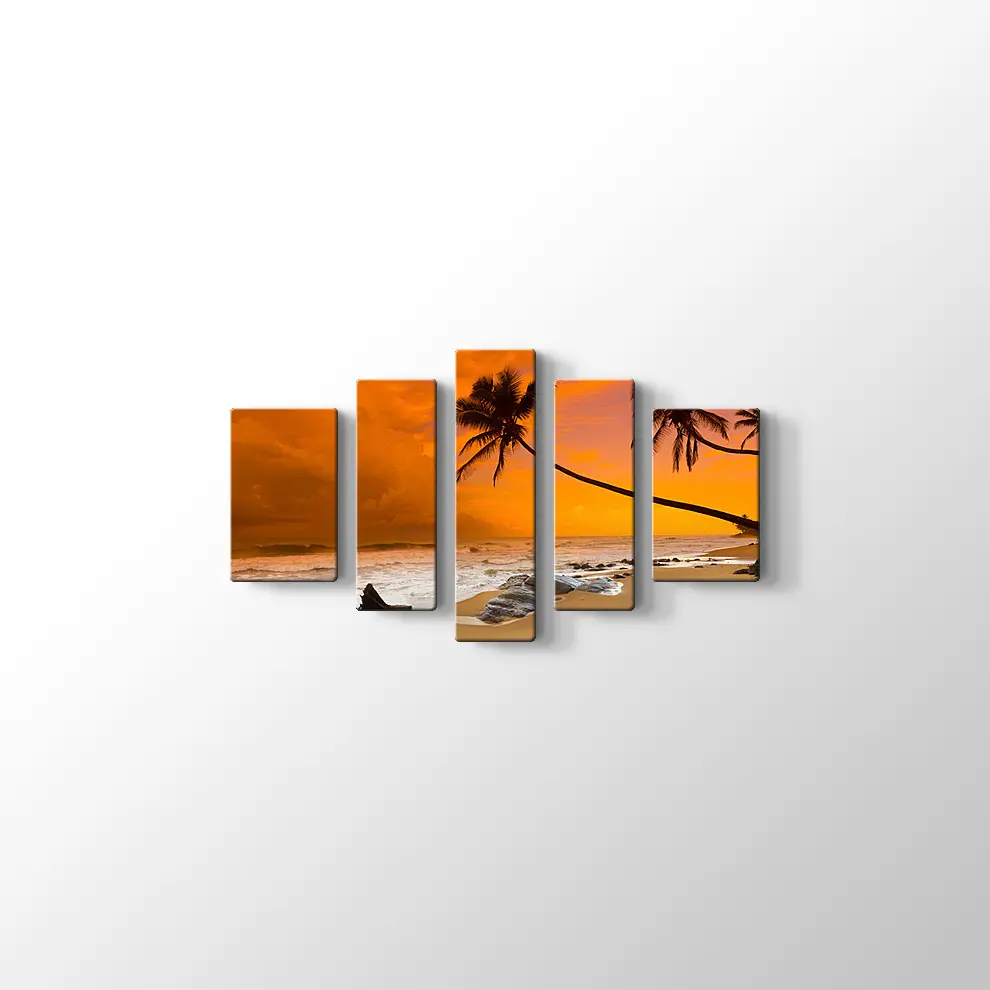 Sri Lanka Günbatımı