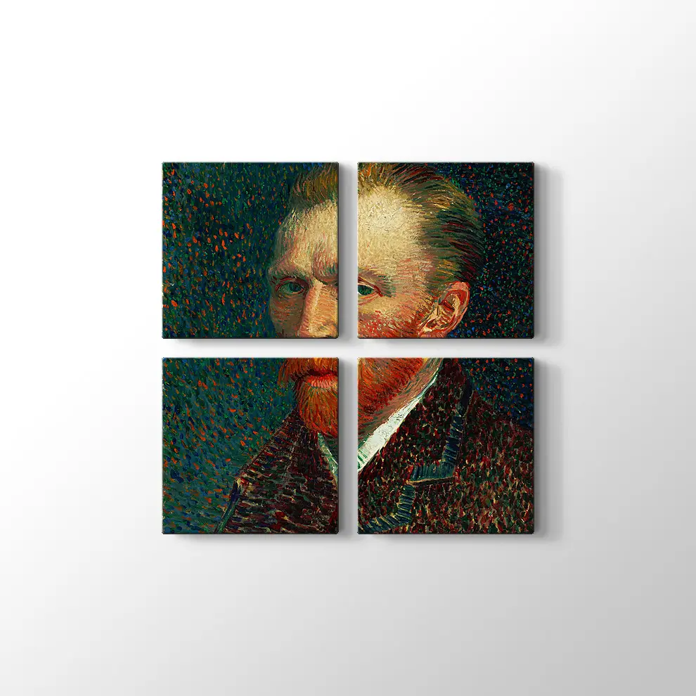 Van Gogh Portre Kanvas Tablo