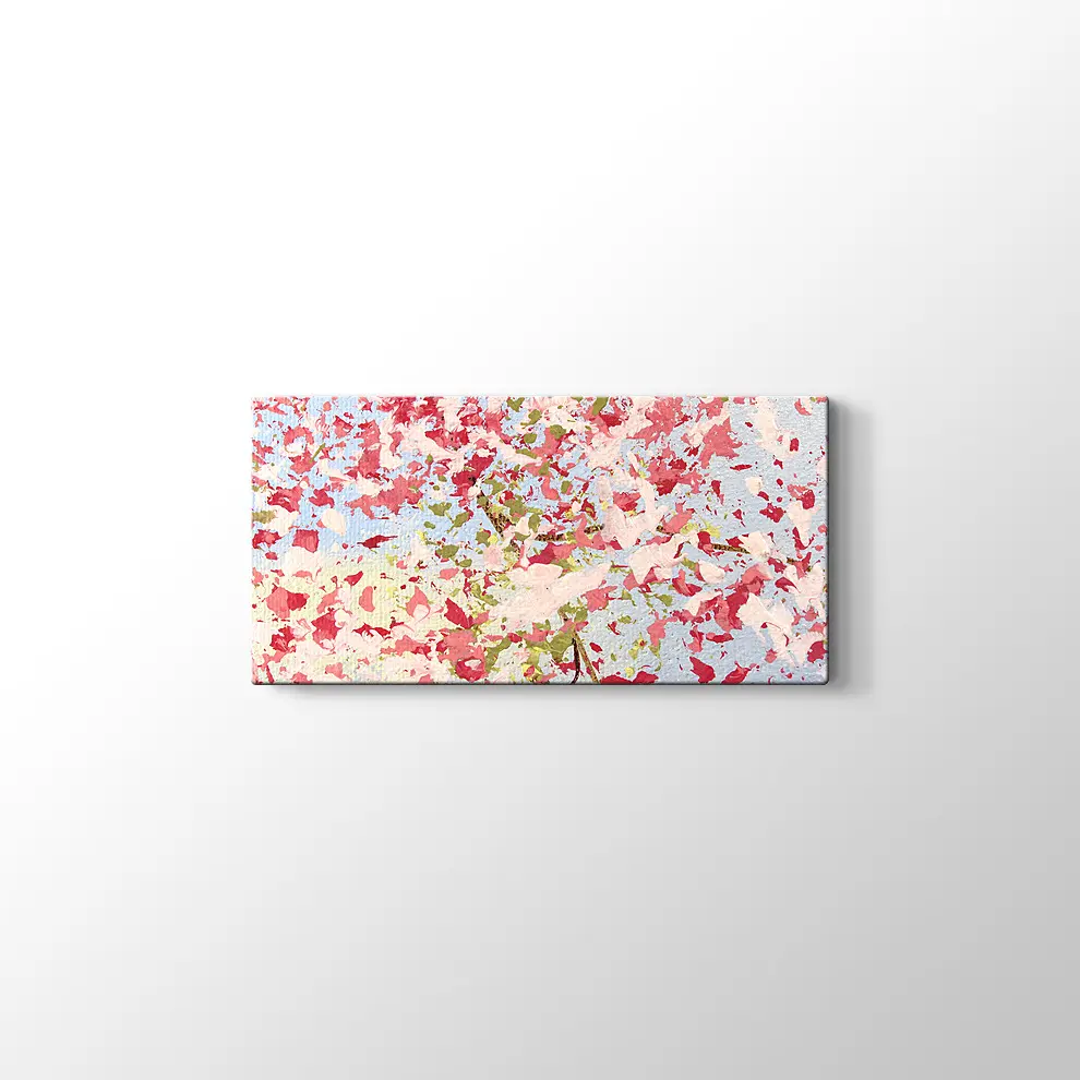 Bahar Çiçekleri Yağlı Boya