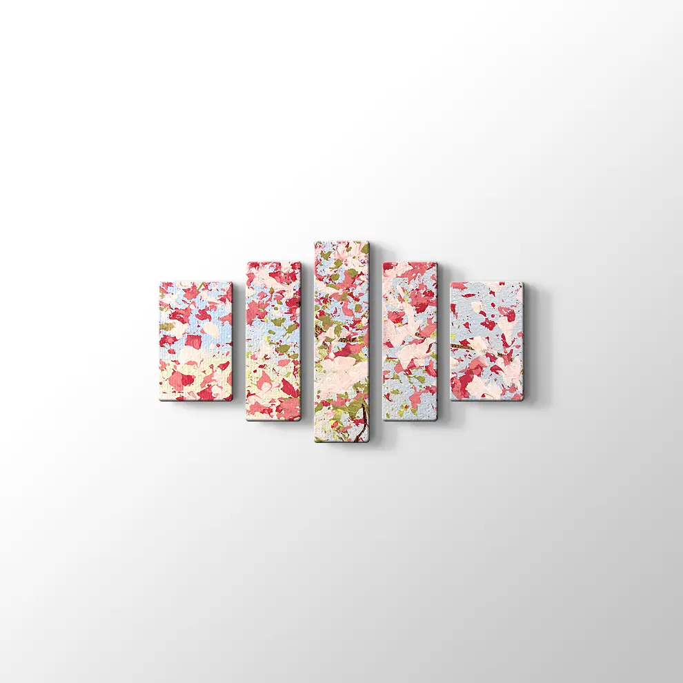 Bahar Çiçekleri Yağlı Boya