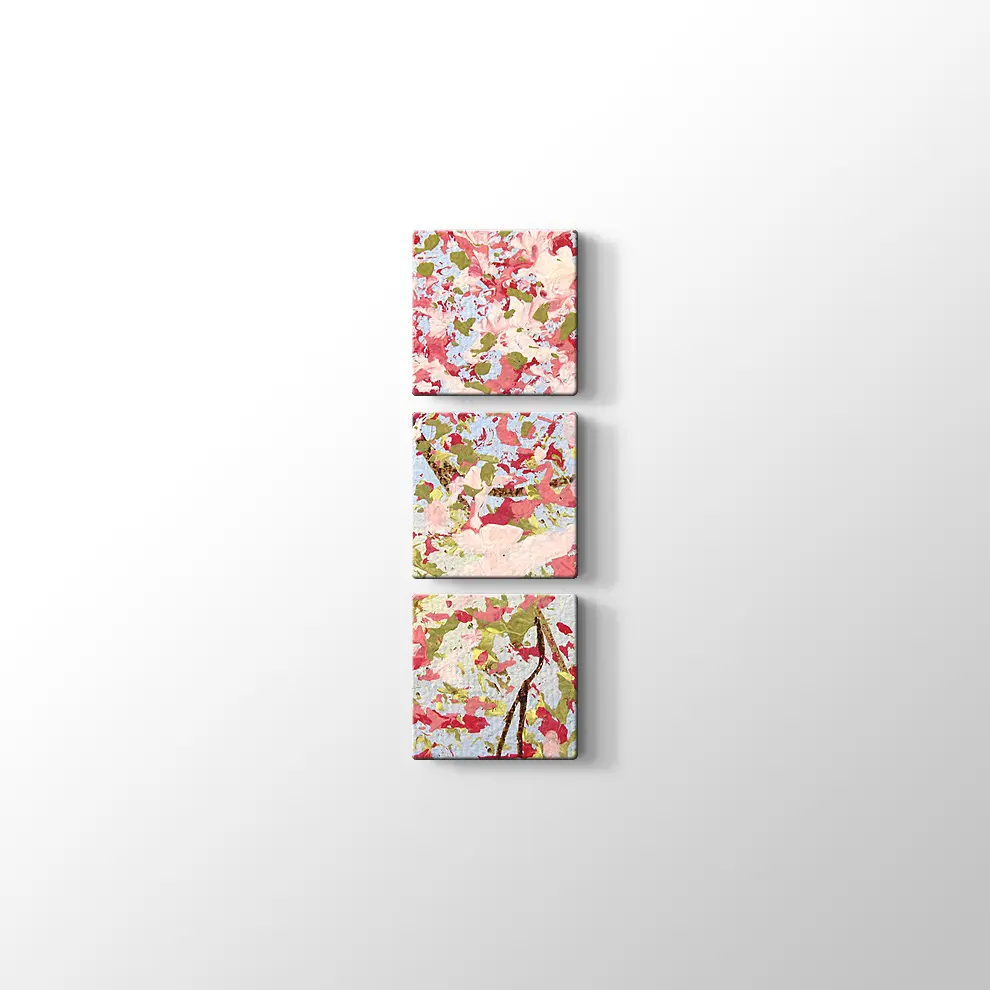 Bahar Çiçekleri Yağlı Boya