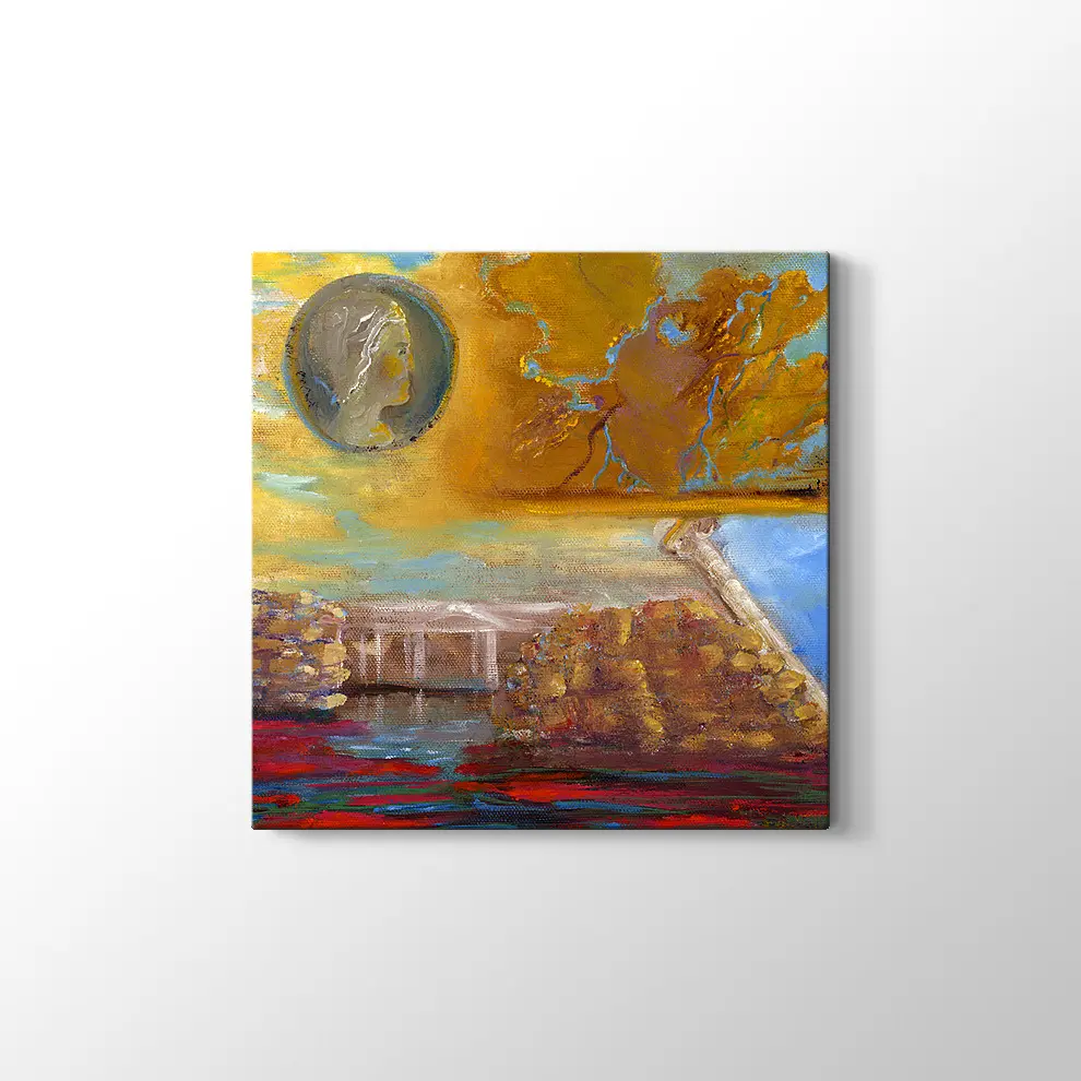 Eski Uygarlık Kanvas Tablo