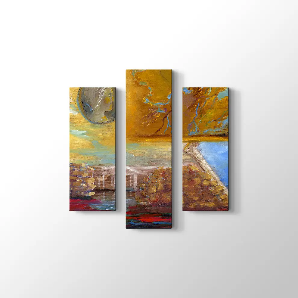 Eski Uygarlık Kanvas Tablo