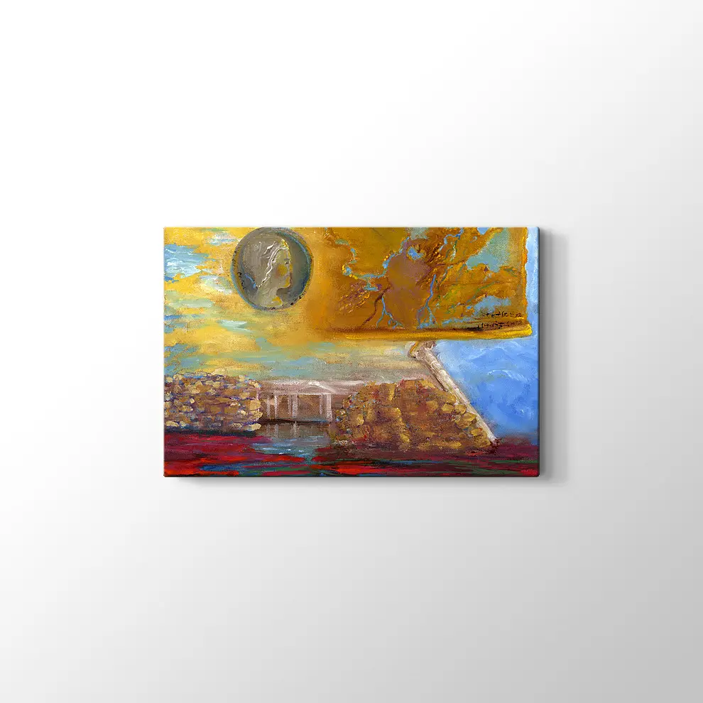 Eski Uygarlık Kanvas Tablo