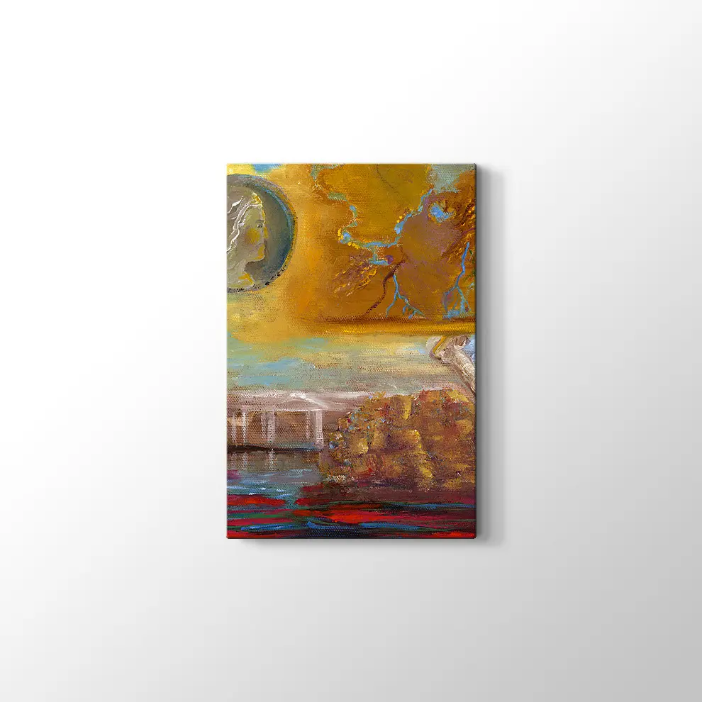 Eski Uygarlık Kanvas Tablo