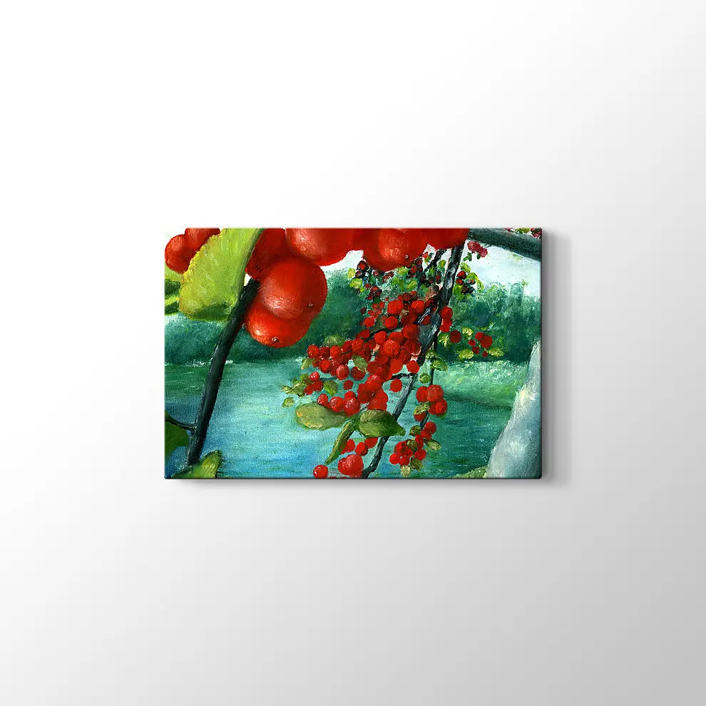 Meyve Dalları Kanvas Tablo