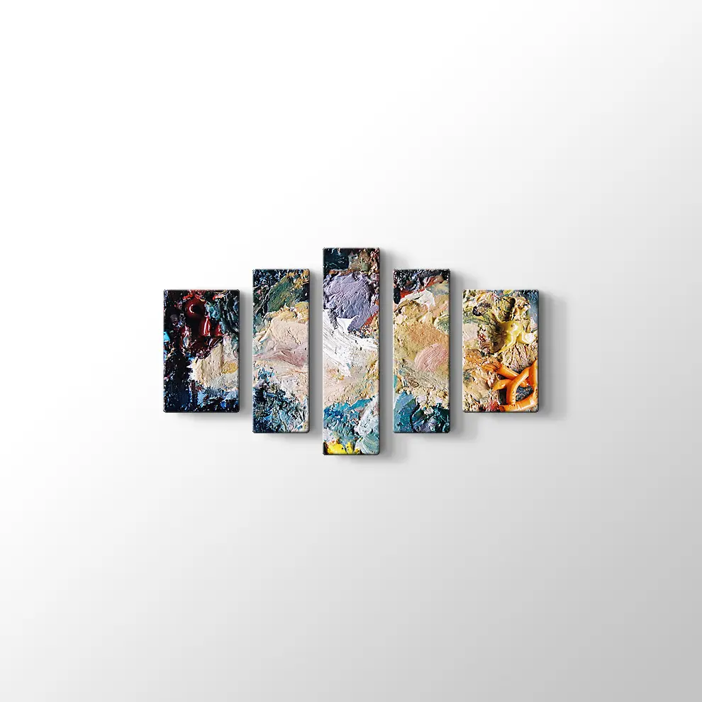 Renkler Kanvas Tablo