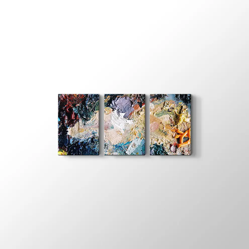 Renkler Kanvas Tablo