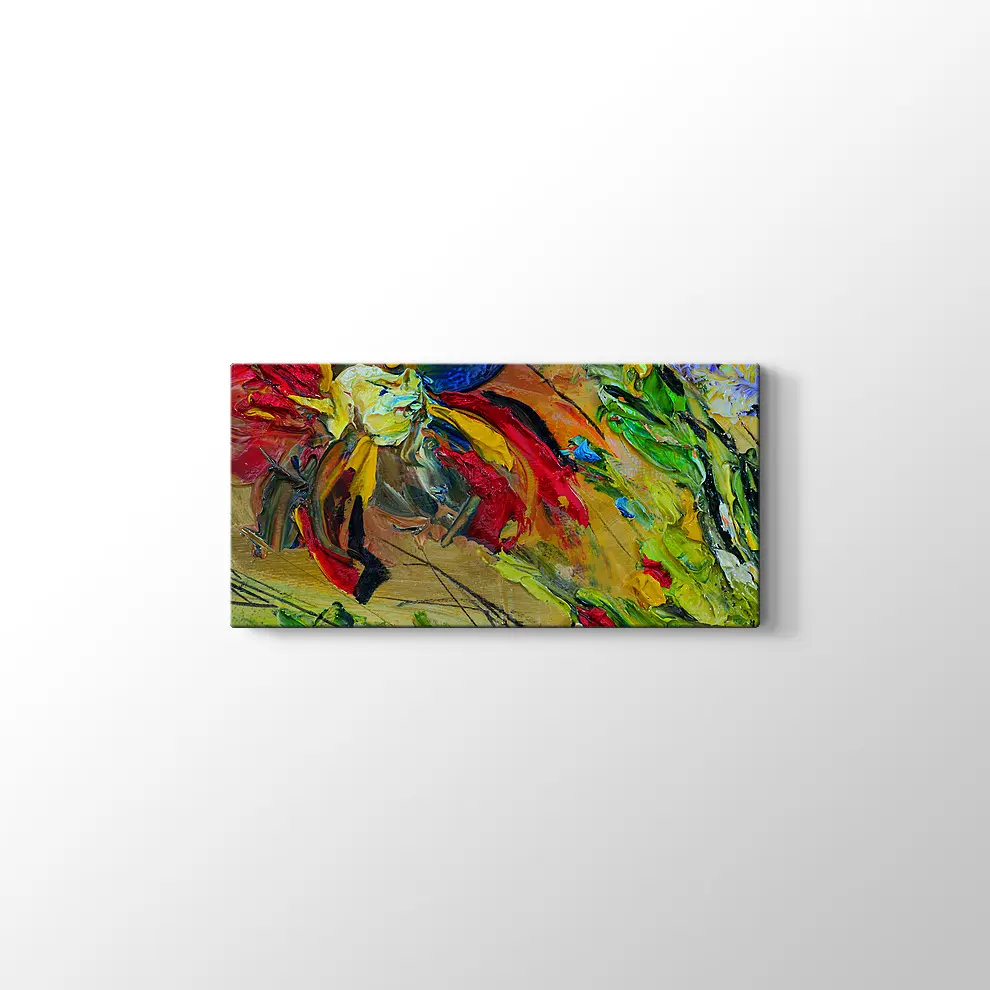 Soyut Sanat Kanvas Tablo