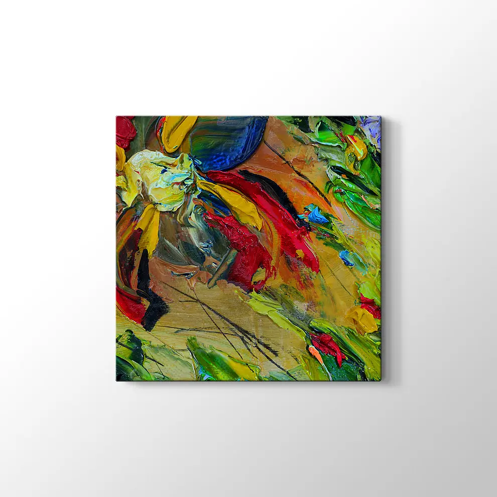 Soyut Sanat Kanvas Tablo