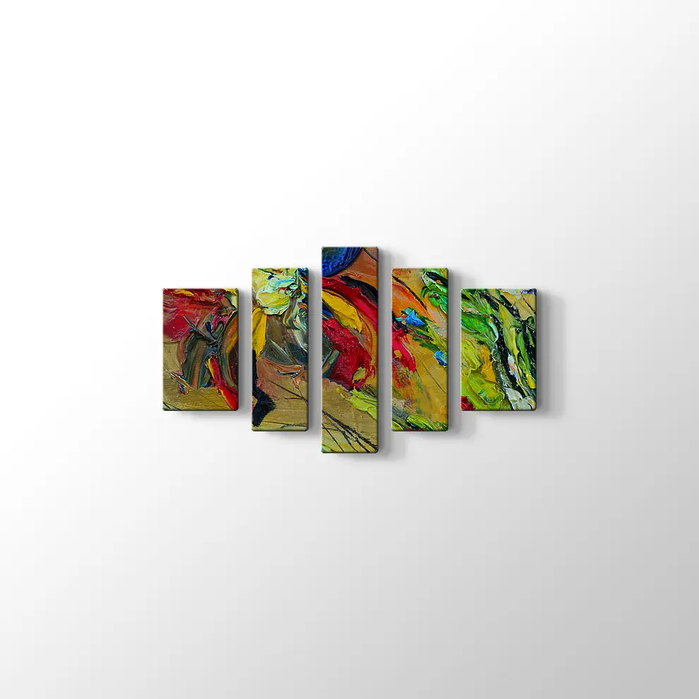 Soyut Sanat Kanvas Tablo