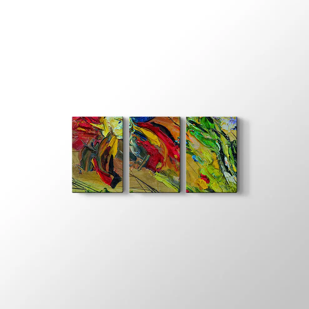 Soyut Sanat Kanvas Tablo