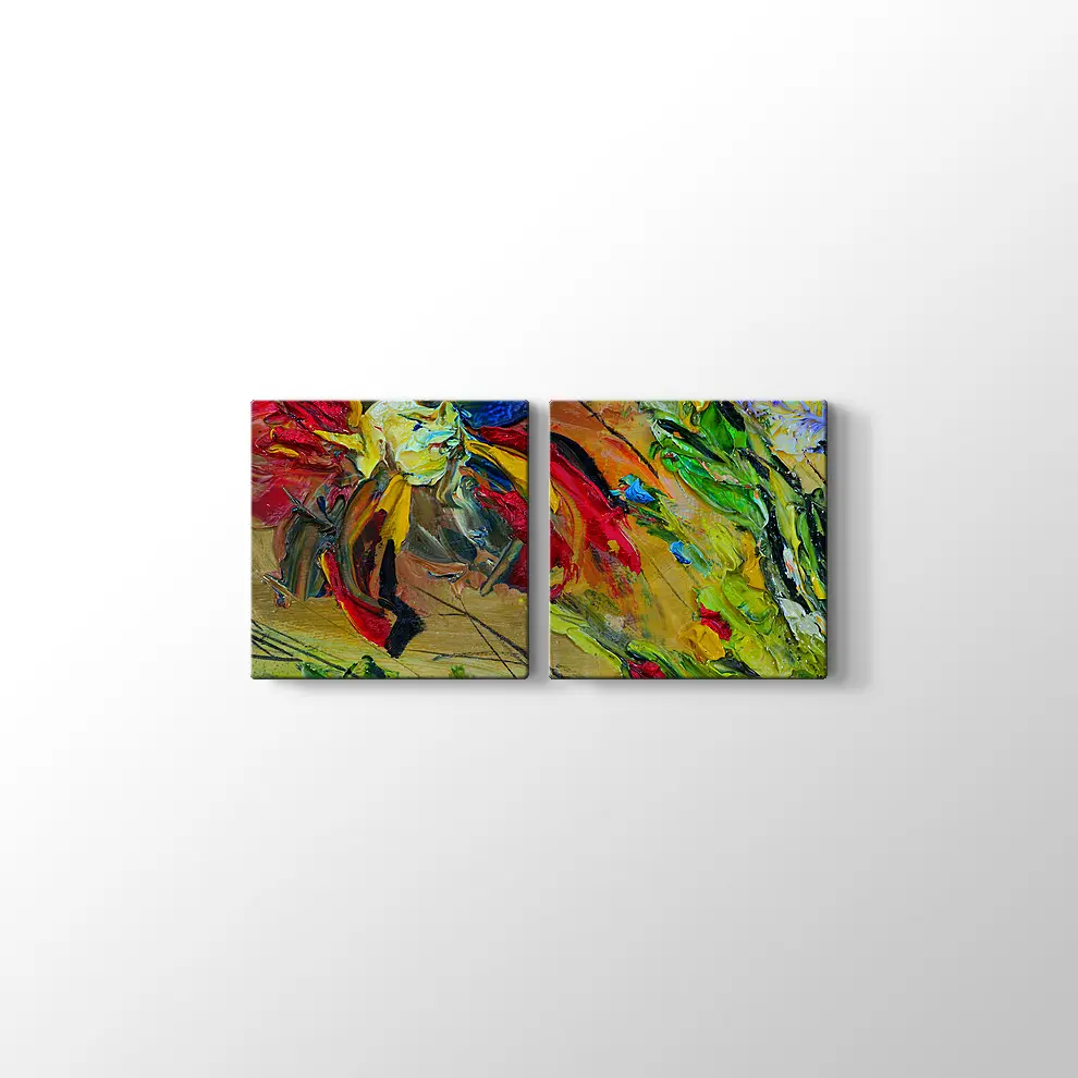 Soyut Sanat Kanvas Tablo