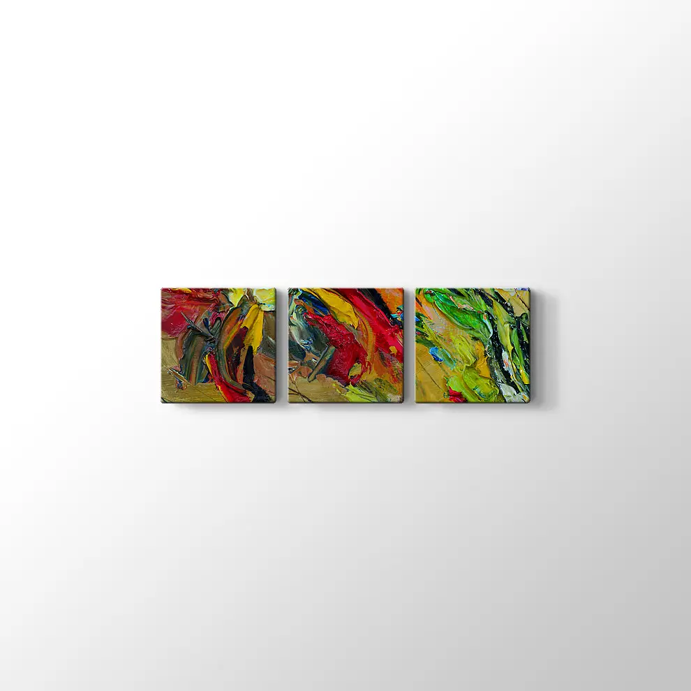 Soyut Sanat Kanvas Tablo