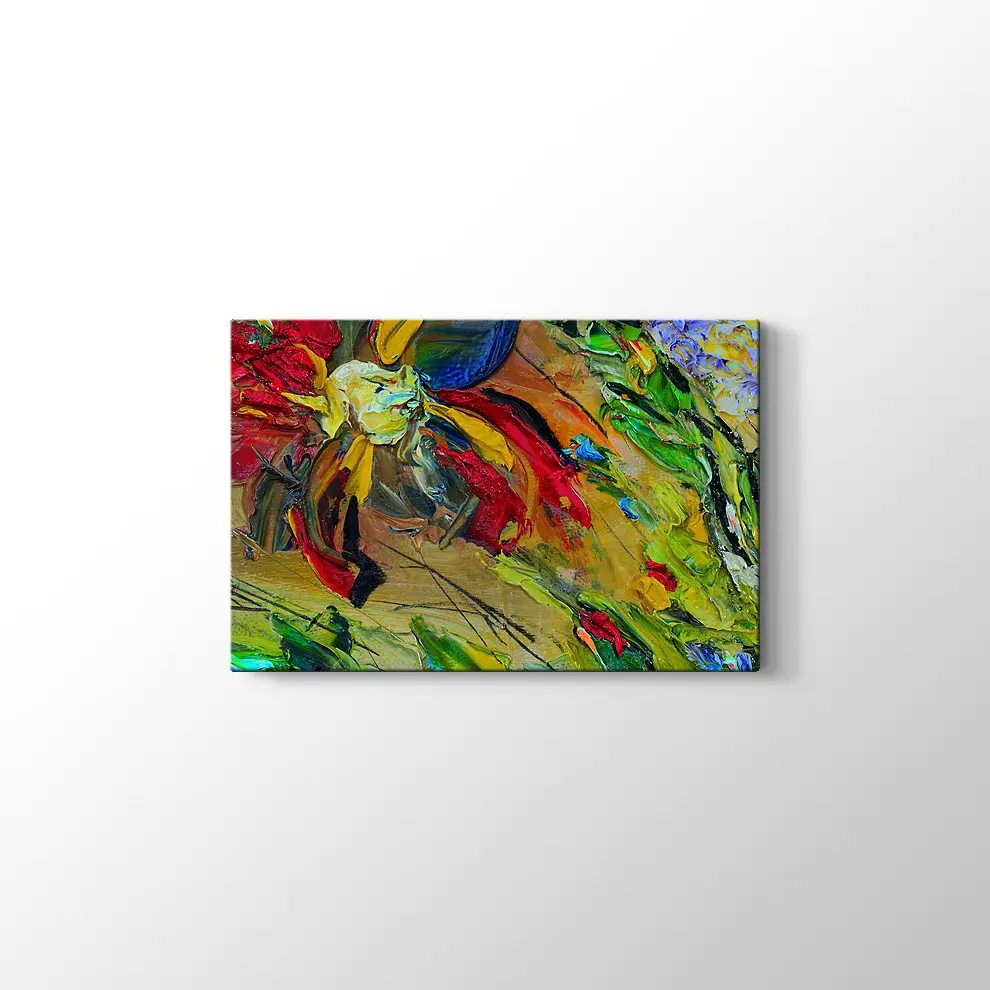 Soyut Sanat Kanvas Tablo