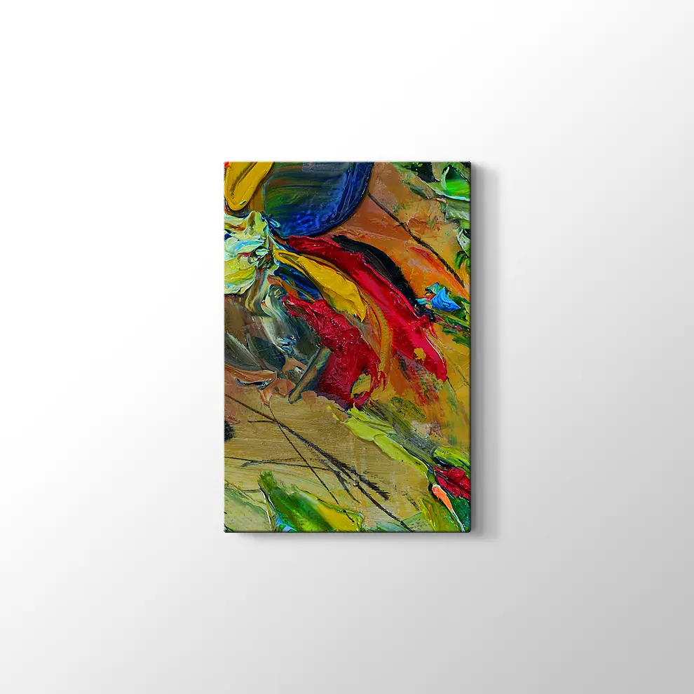 Soyut Sanat Kanvas Tablo