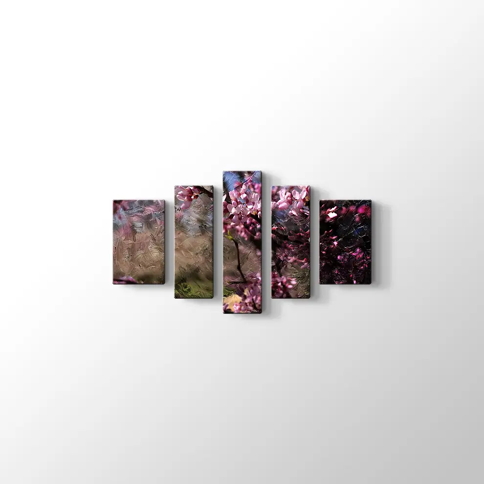 Bahar Dalı Kanvas Tablo