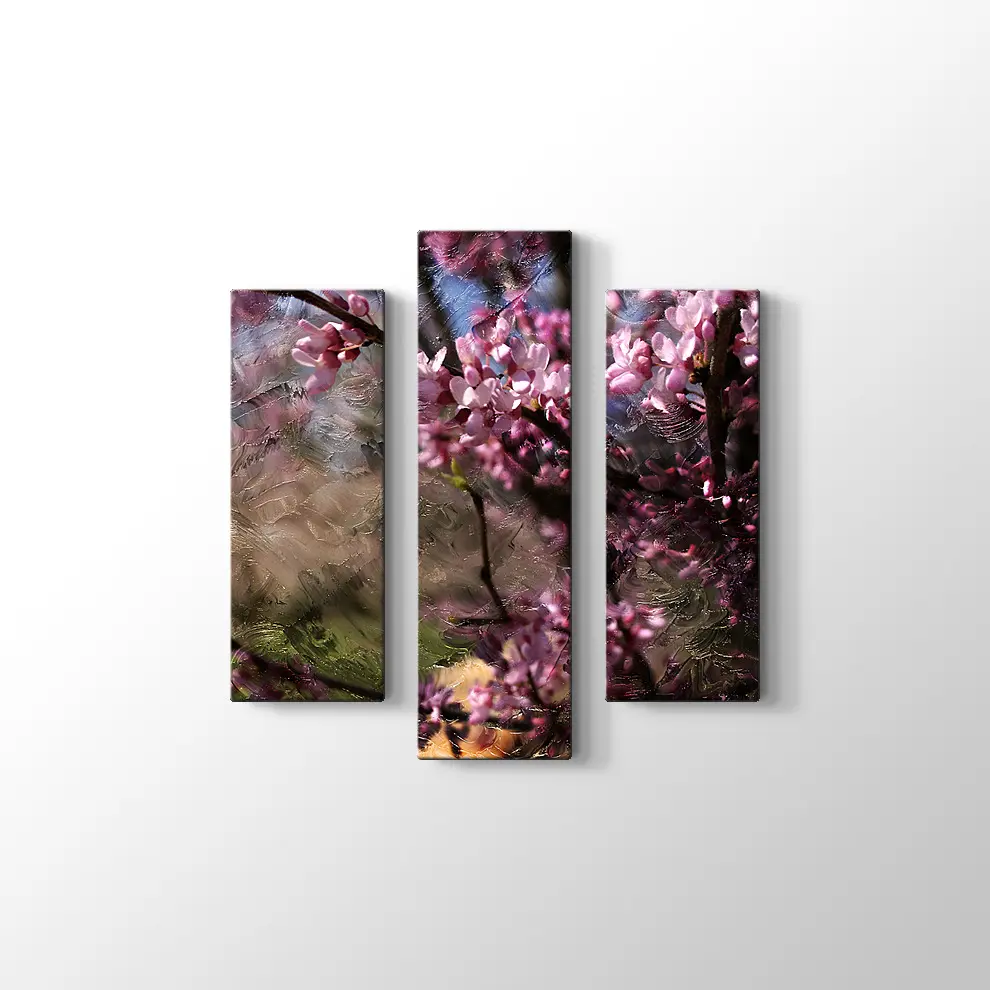 Bahar Dalı Kanvas Tablo