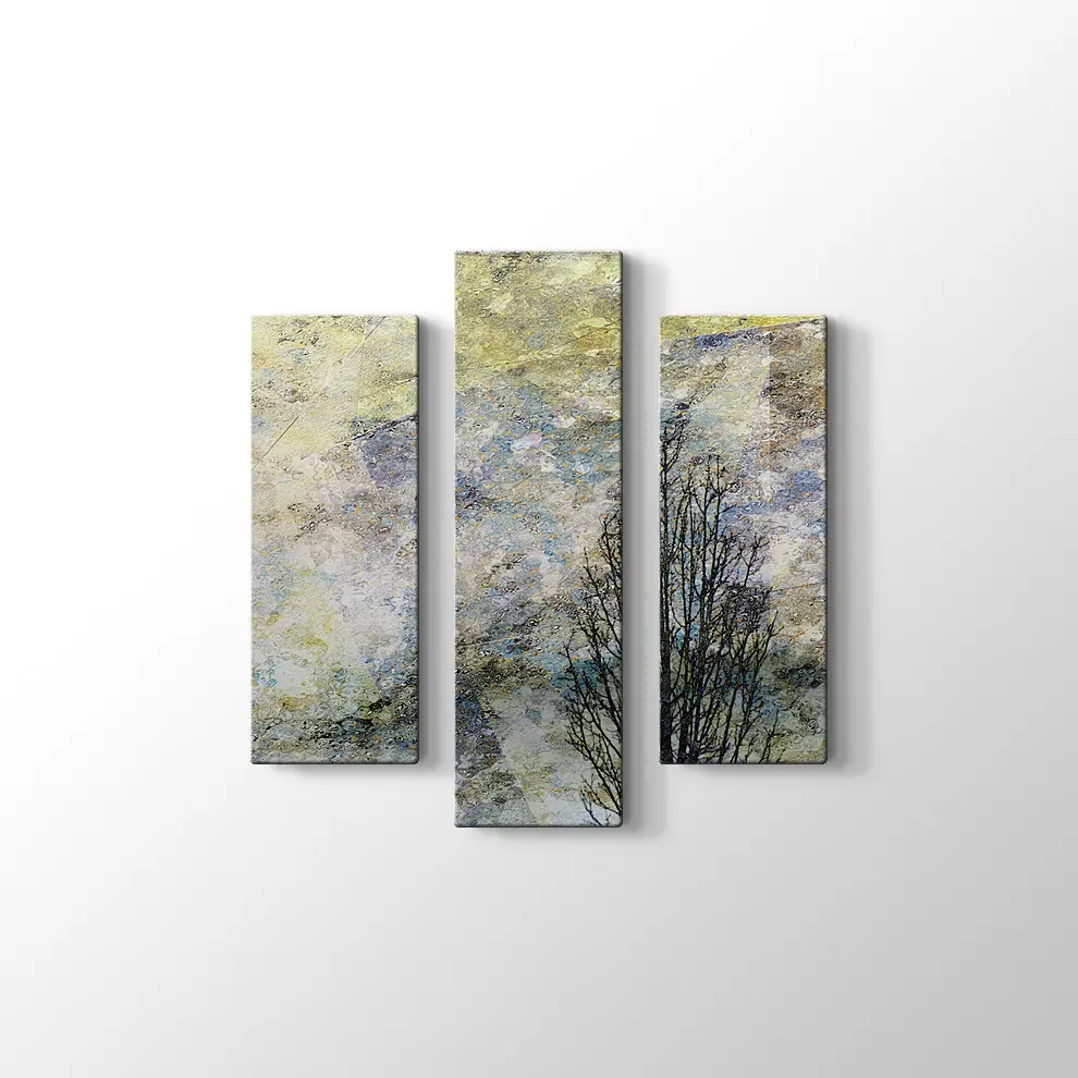 Ağaç Komposizyonu Kanvas Tablo