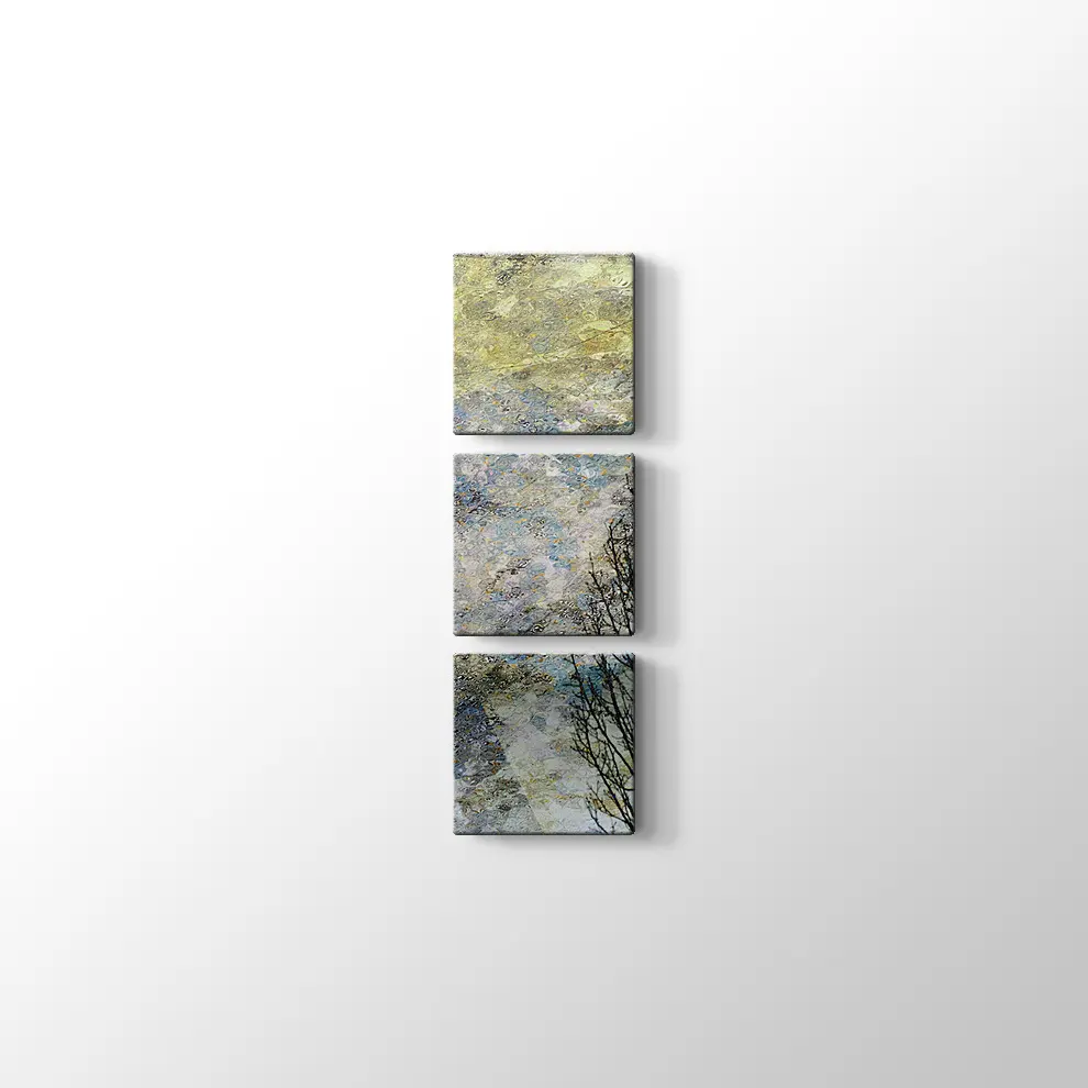 Ağaç Komposizyonu Kanvas Tablo