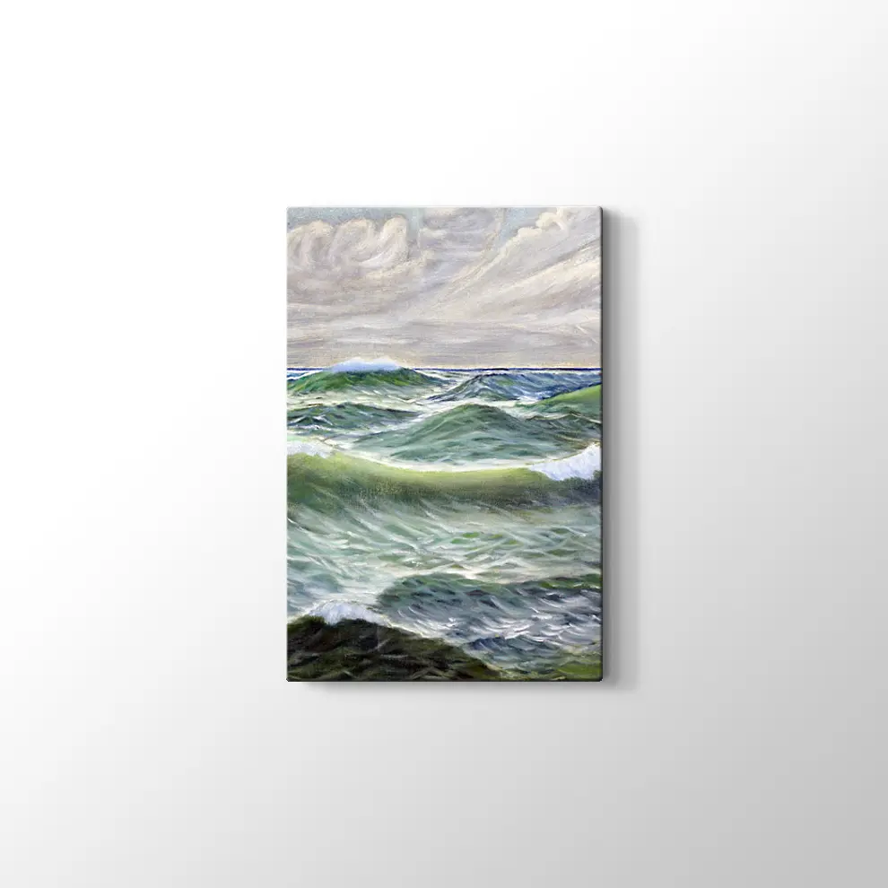 Dalgalı Deniz Kanvas Tablo