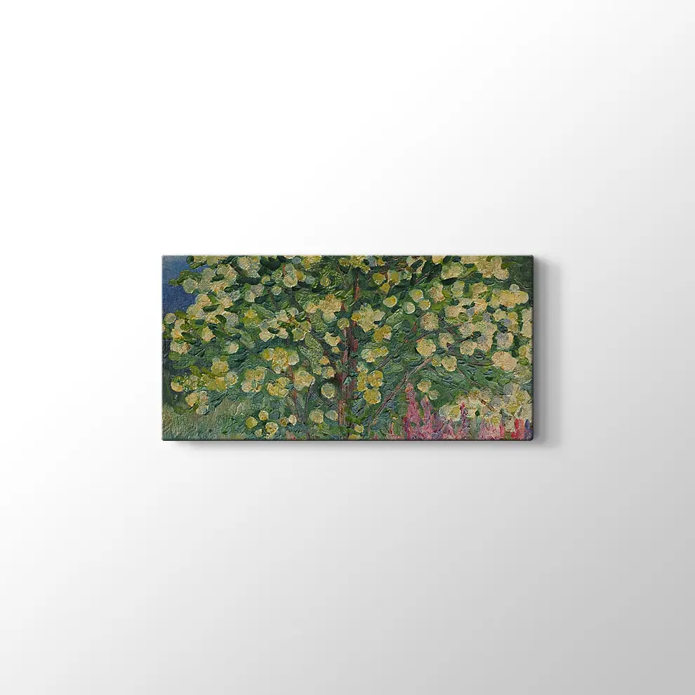 Yağlıboya Ağaç Kanvas Tablo