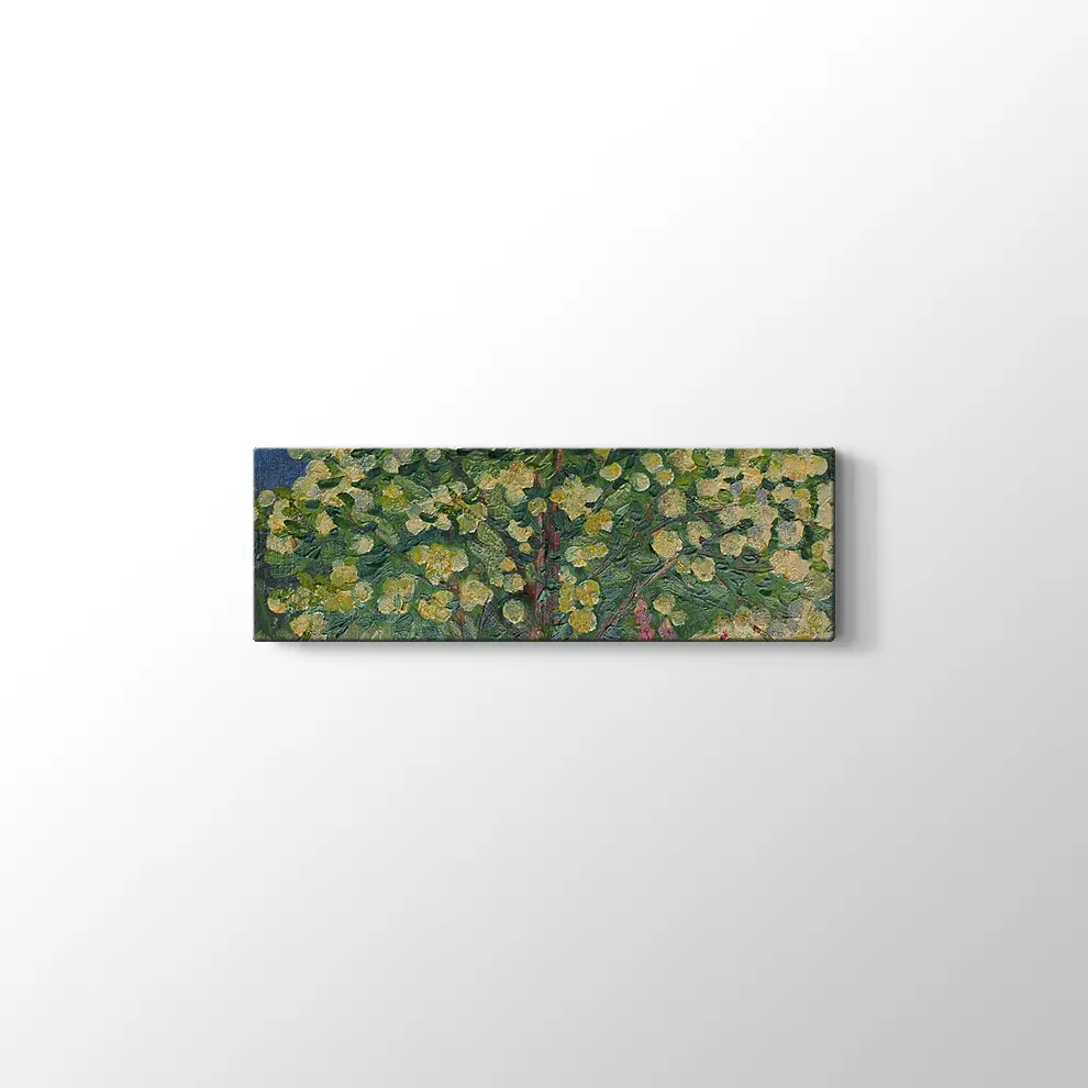 Yağlıboya Ağaç Kanvas Tablo