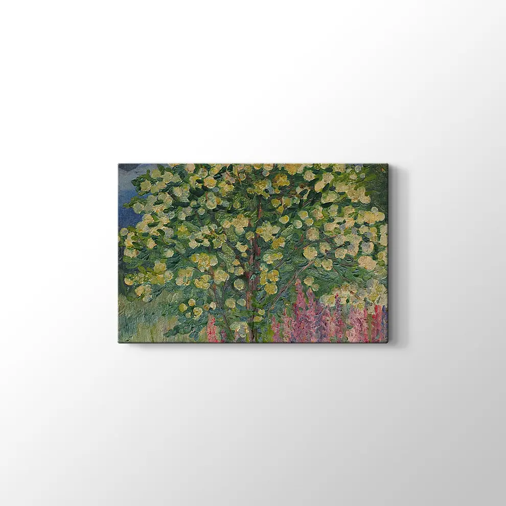 Yağlıboya Ağaç Kanvas Tablo