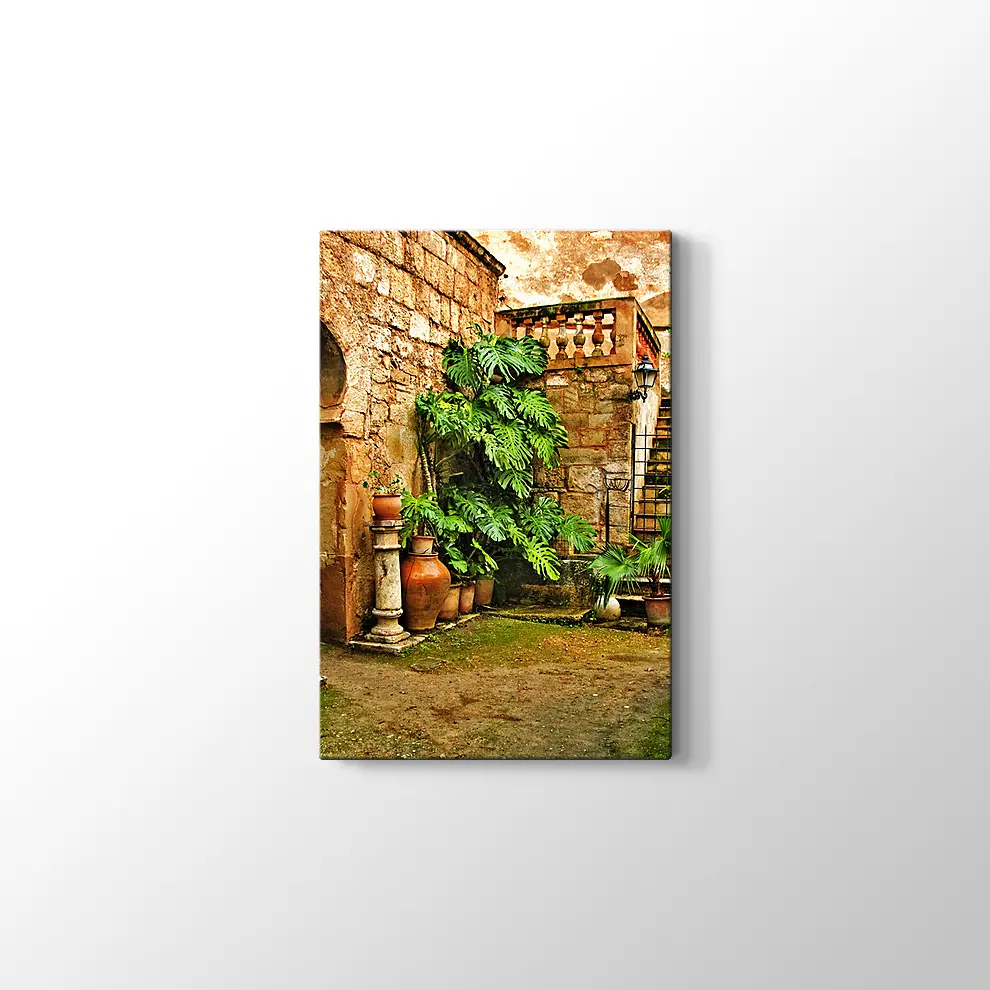 İspanyada Arap Hamamları Kanvas Tablo