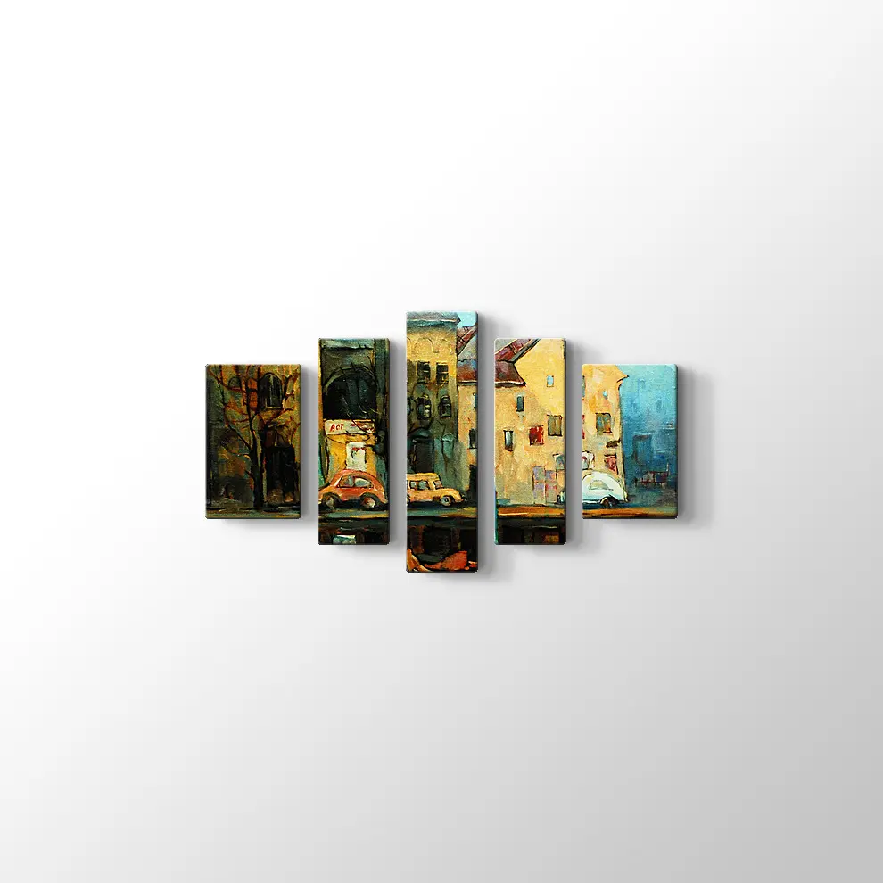 Yağlıboya Kopenhag Kanvas Tablo