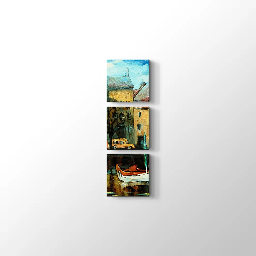 Yağlıboya Kopenhag Kanvas Tablo