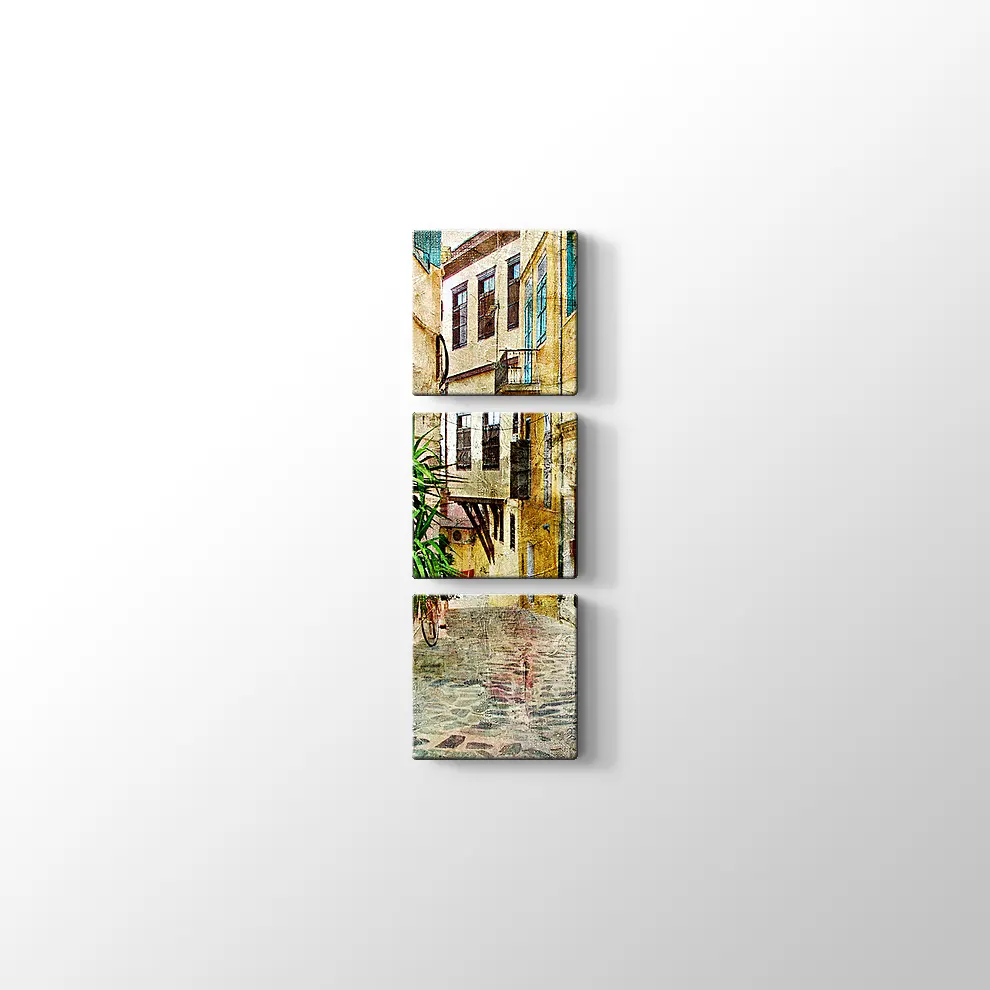 Yunanistan'ın Eski Sokakları Tablosu