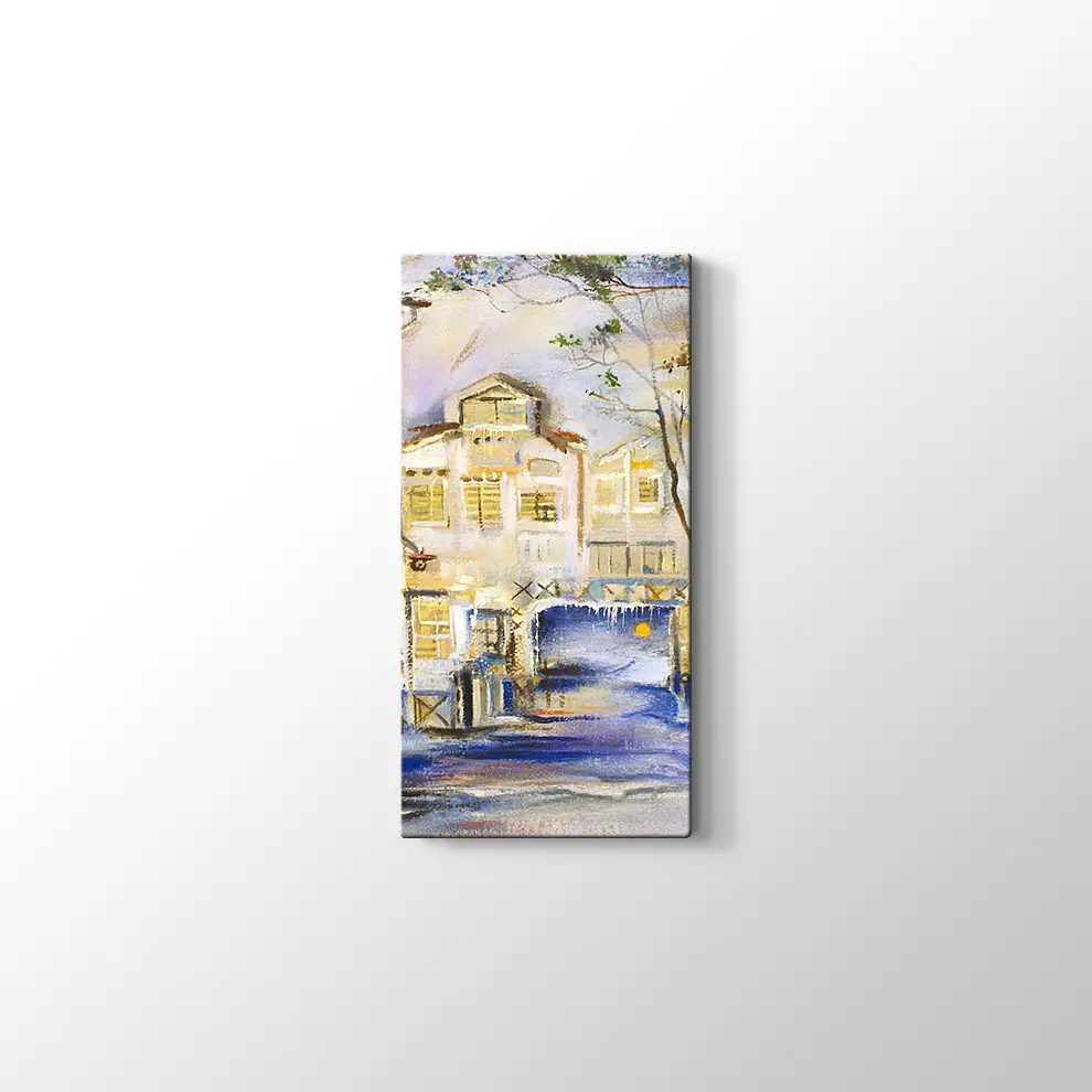 Eski Avlu Kanvas Tablo