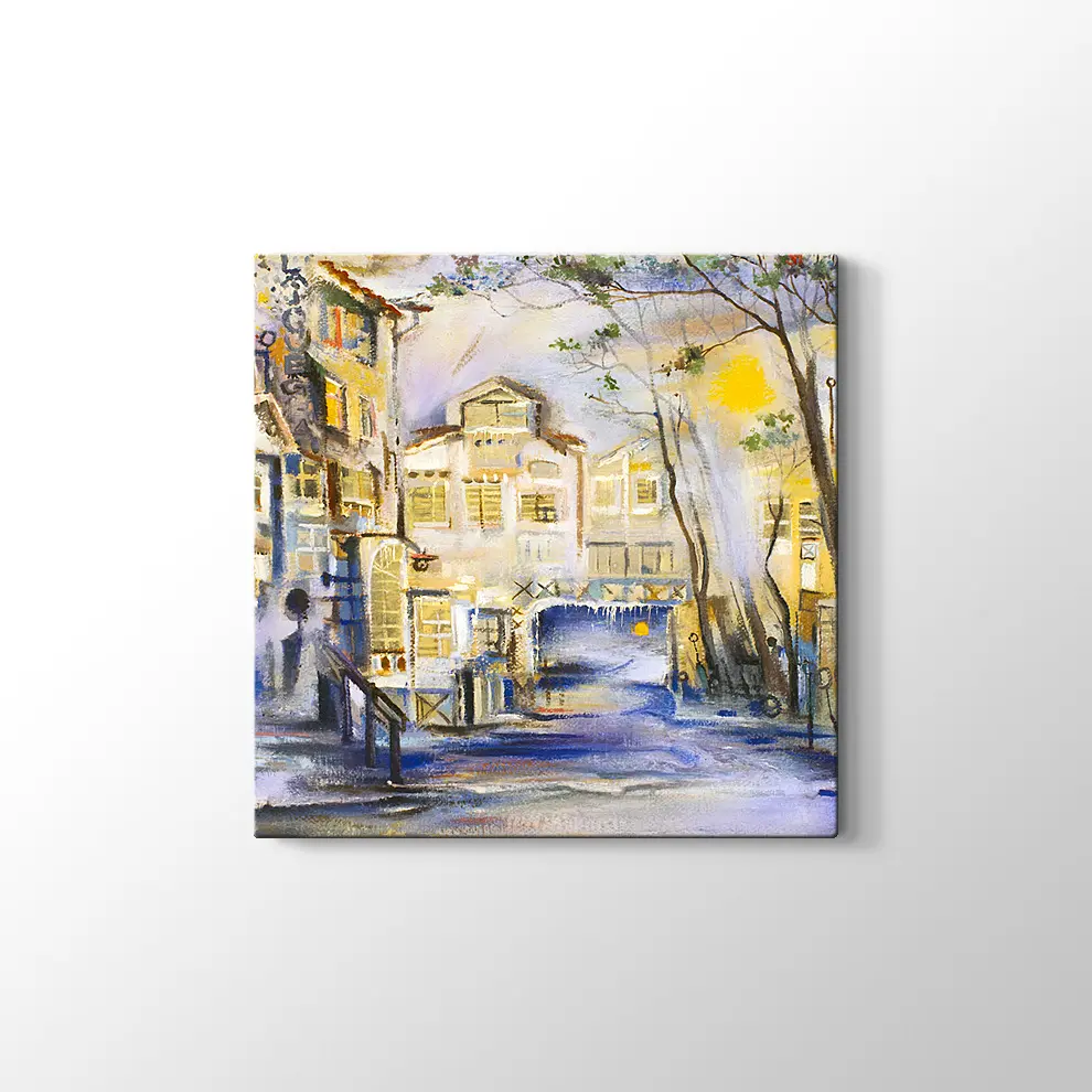 Eski Avlu Kanvas Tablo