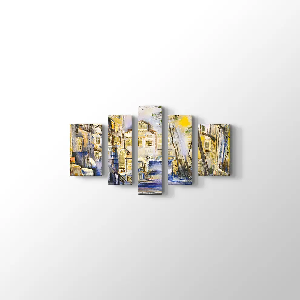 Eski Avlu Kanvas Tablo