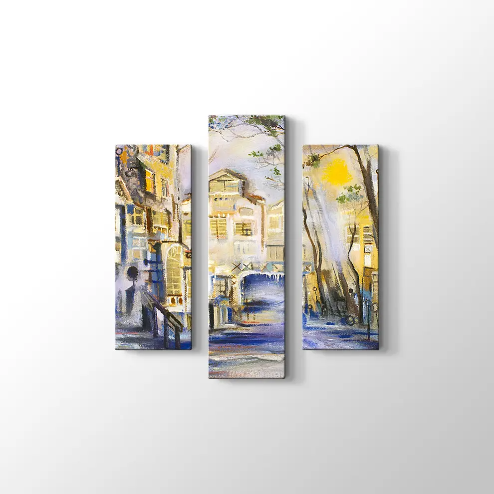 Eski Avlu Kanvas Tablo