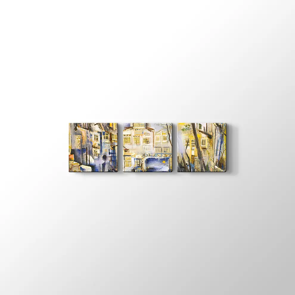 Eski Avlu Kanvas Tablo