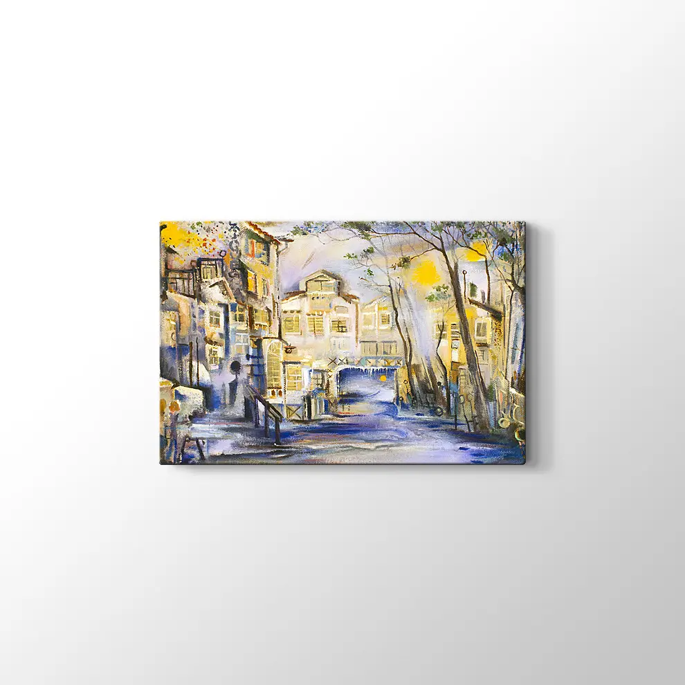 Eski Avlu Kanvas Tablo