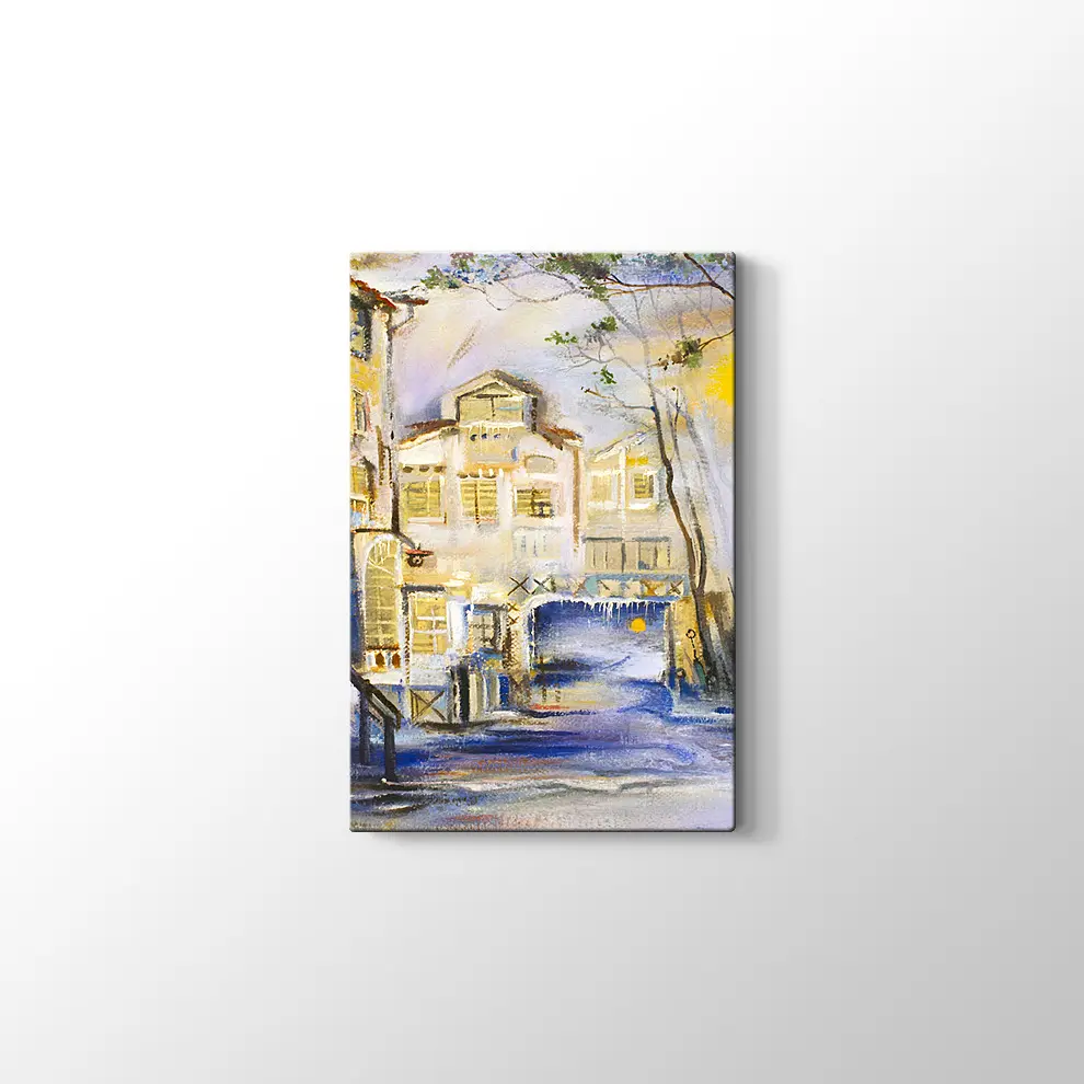 Eski Avlu Kanvas Tablo