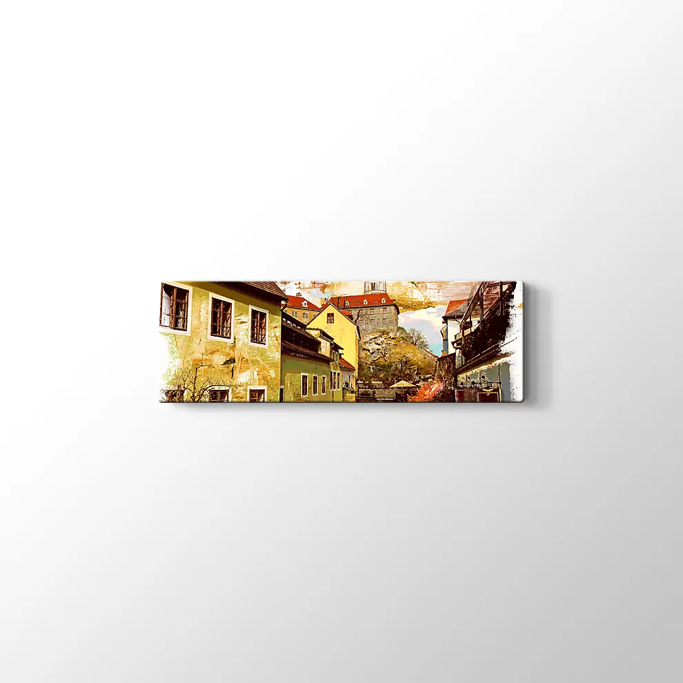 Nehrin Üzerindeki Kale Kanvas Tablo