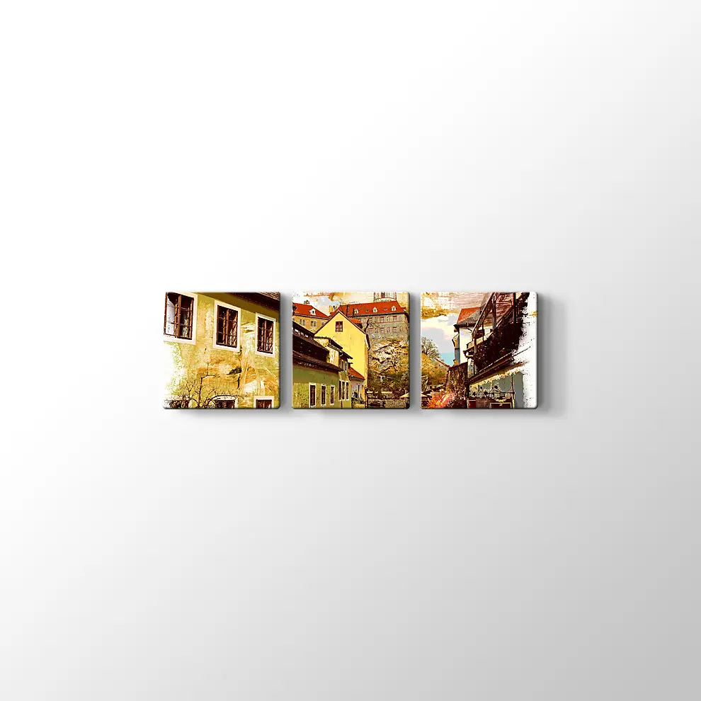 Nehrin Üzerindeki Kale Kanvas Tablo