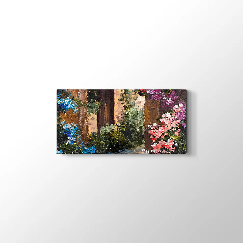 Yunanistan'da Yaz Terası Tablosu