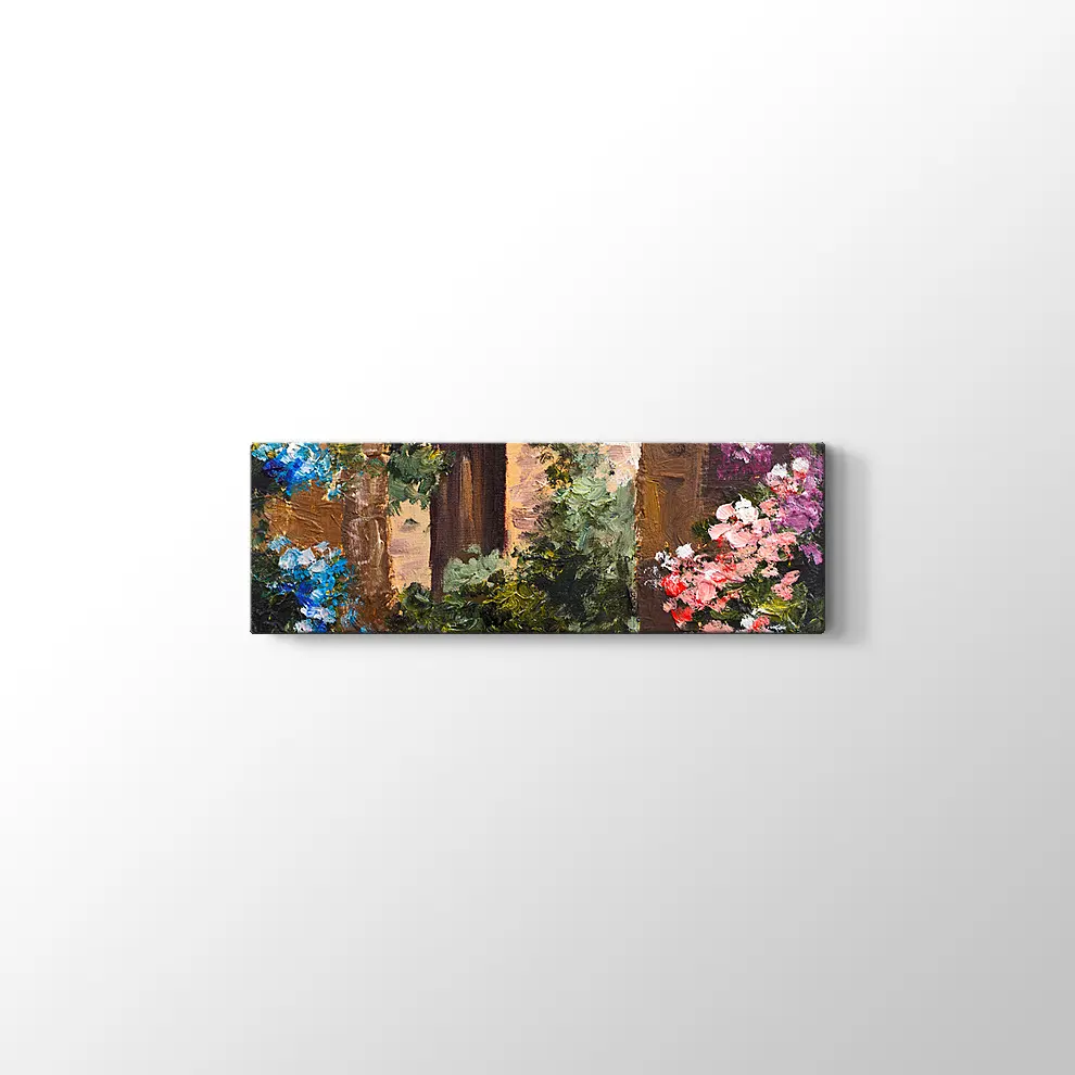 Yunanistan'da Yaz Terası Tablosu