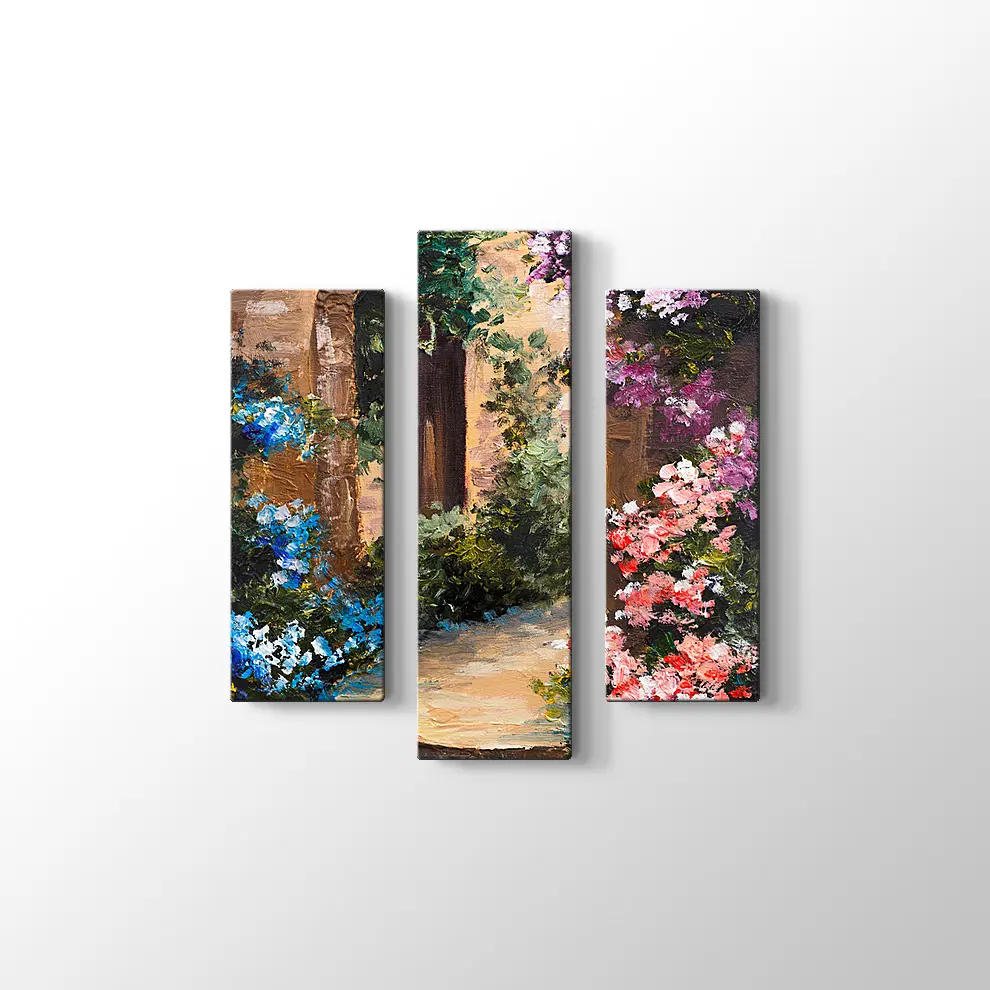 Yunanistan'da Yaz Terası Tablosu