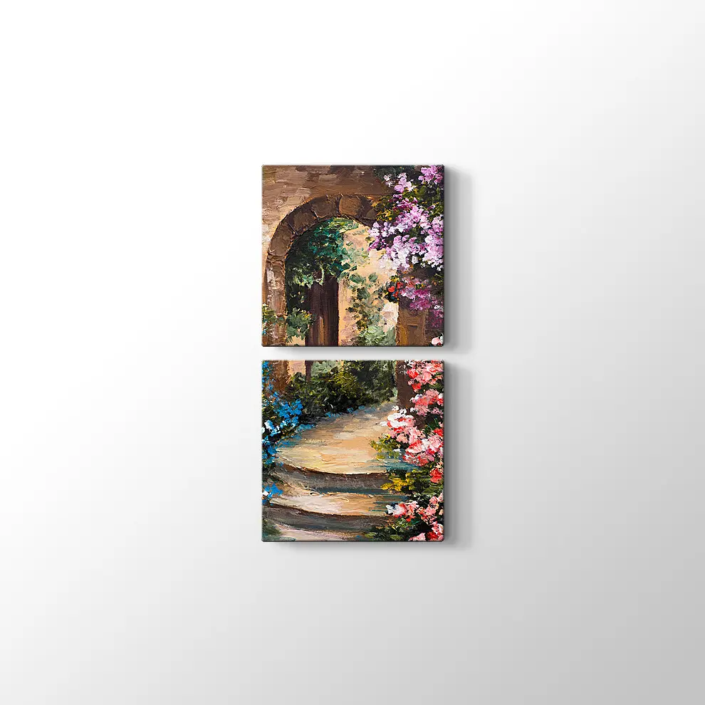 Yunanistan'da Yaz Terası Tablosu