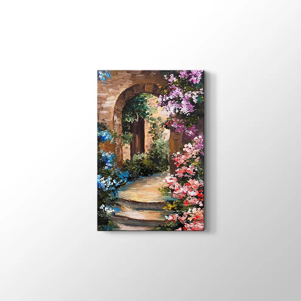 Yunanistan'da Yaz Terası Tablosu