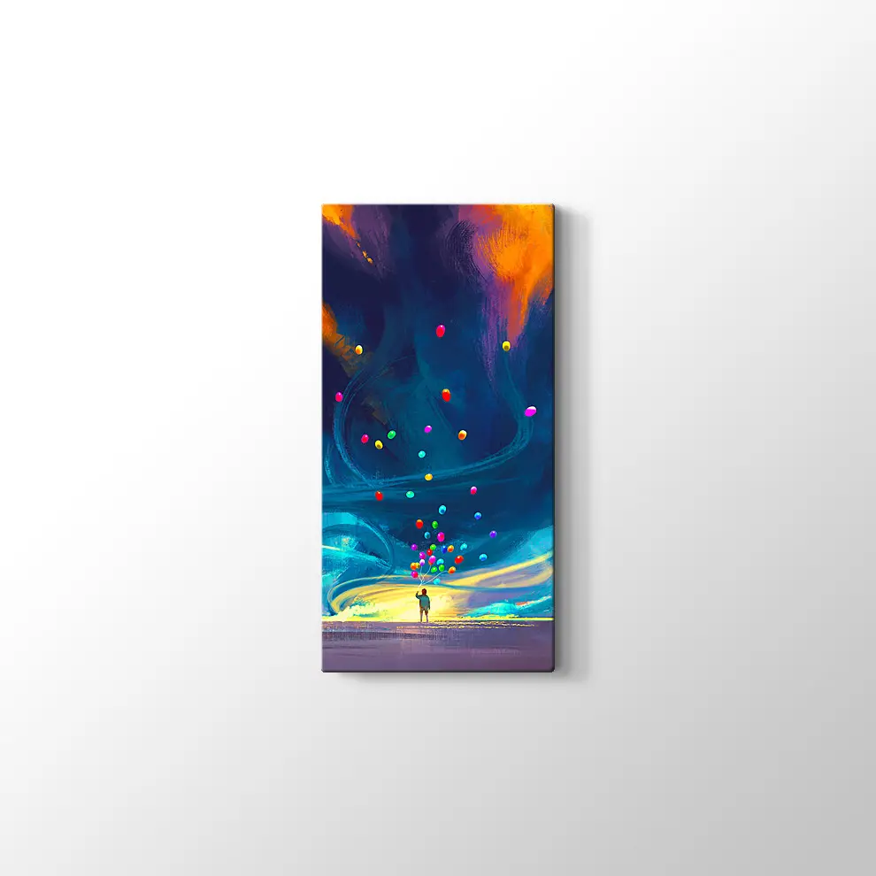 Fantastik Fırtına ve Balonlu Çocuk